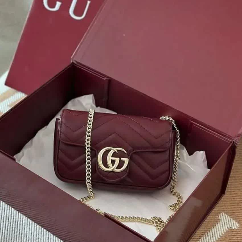 Gucci Marmont Red Mini shoulder bag