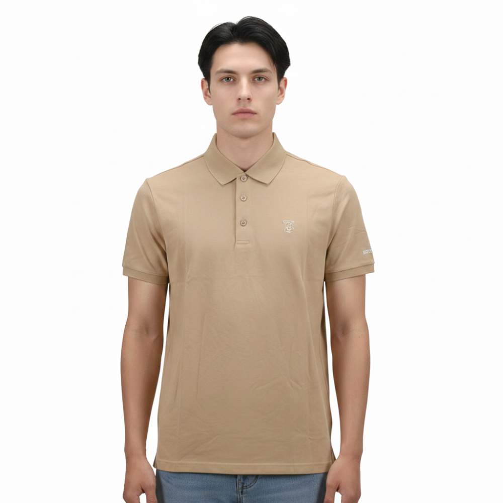 Burberry TB Embroidered Icon Brown Premium T-shirt-thumb-1