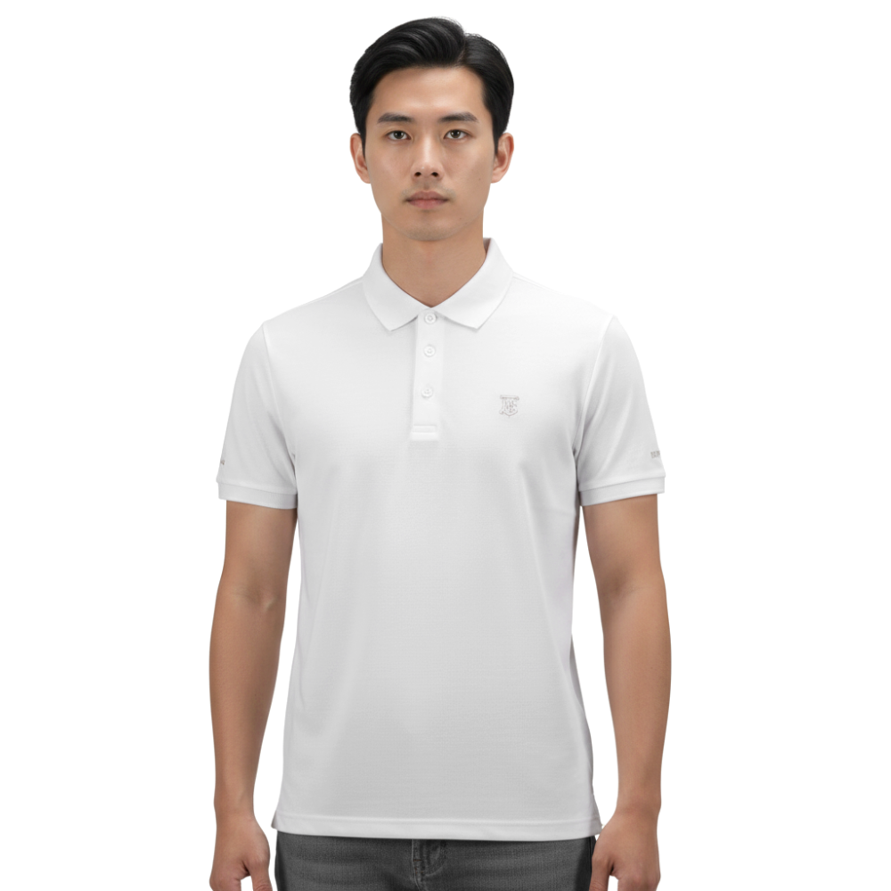 Burberry TB Embroidered White Premium T-shirt-1