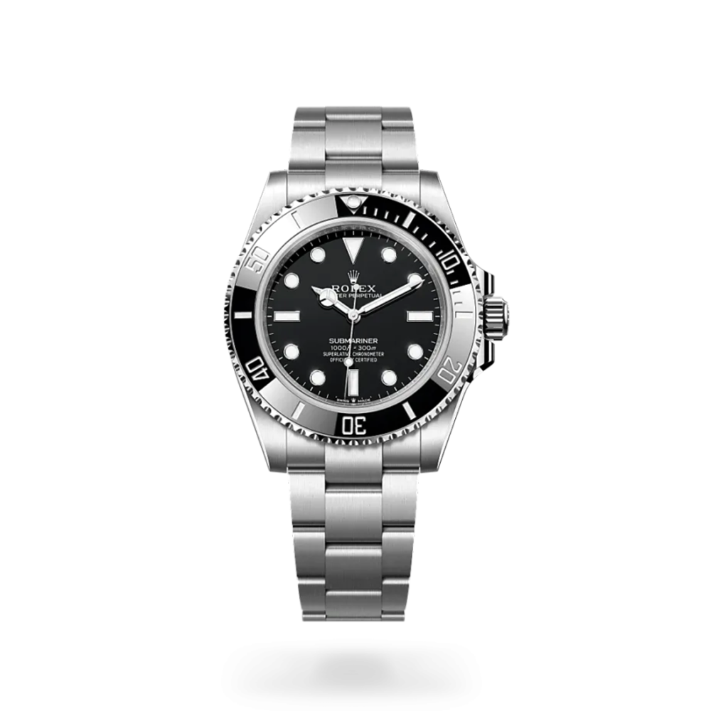 Rolex Submariner Oyster, 41 mm, Oystersteel Black Dial Watch M124060-0001