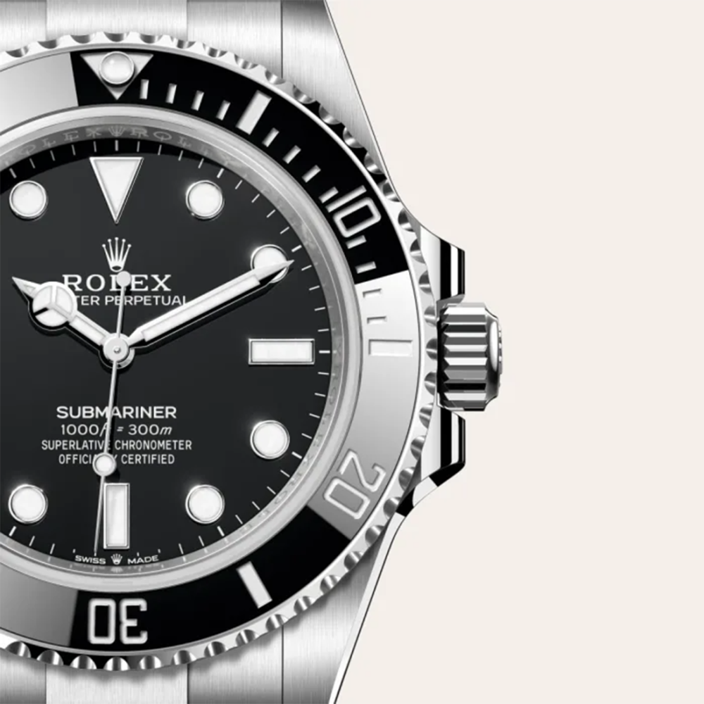 Rolex Submariner Oyster, 41 mm, Oystersteel Black Dial Watch M124060-0001-1