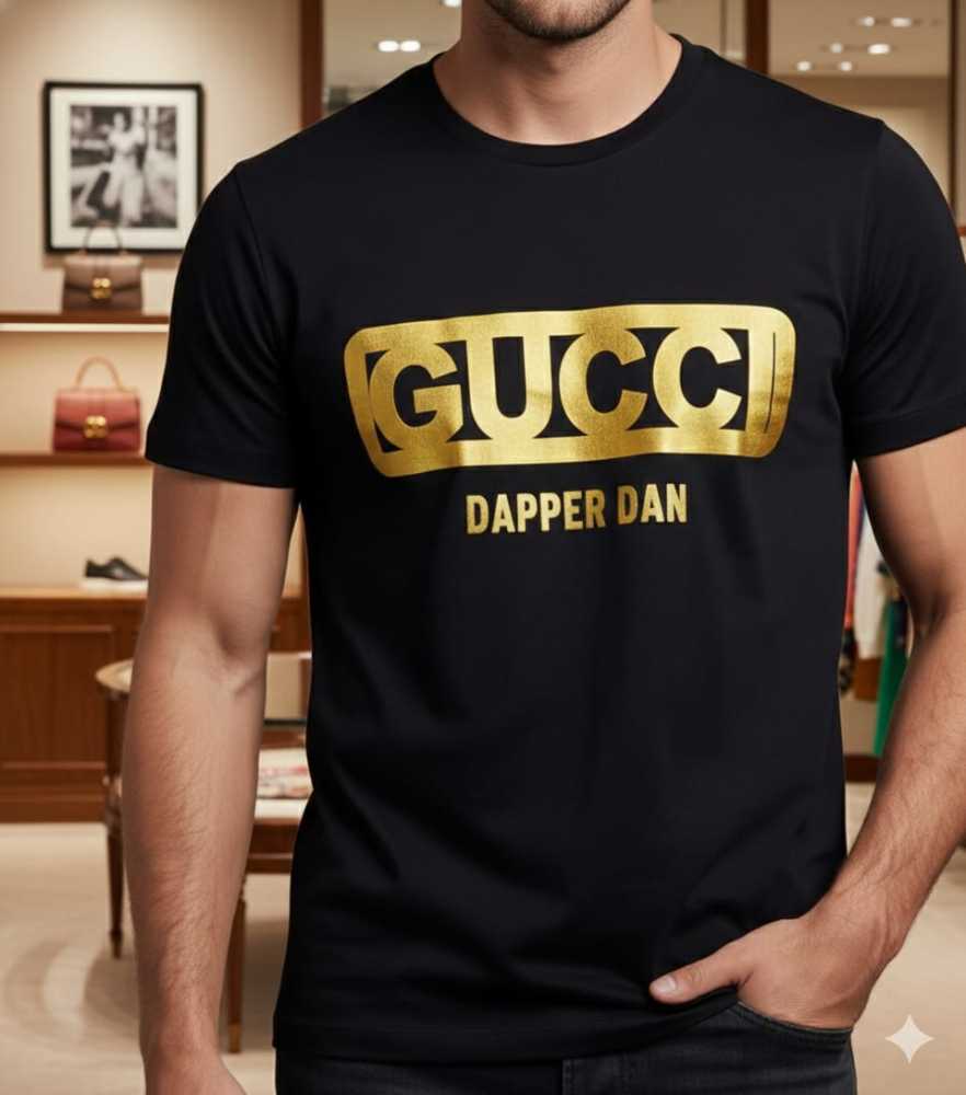 Gucci Black Premium Quality T-shirt-1