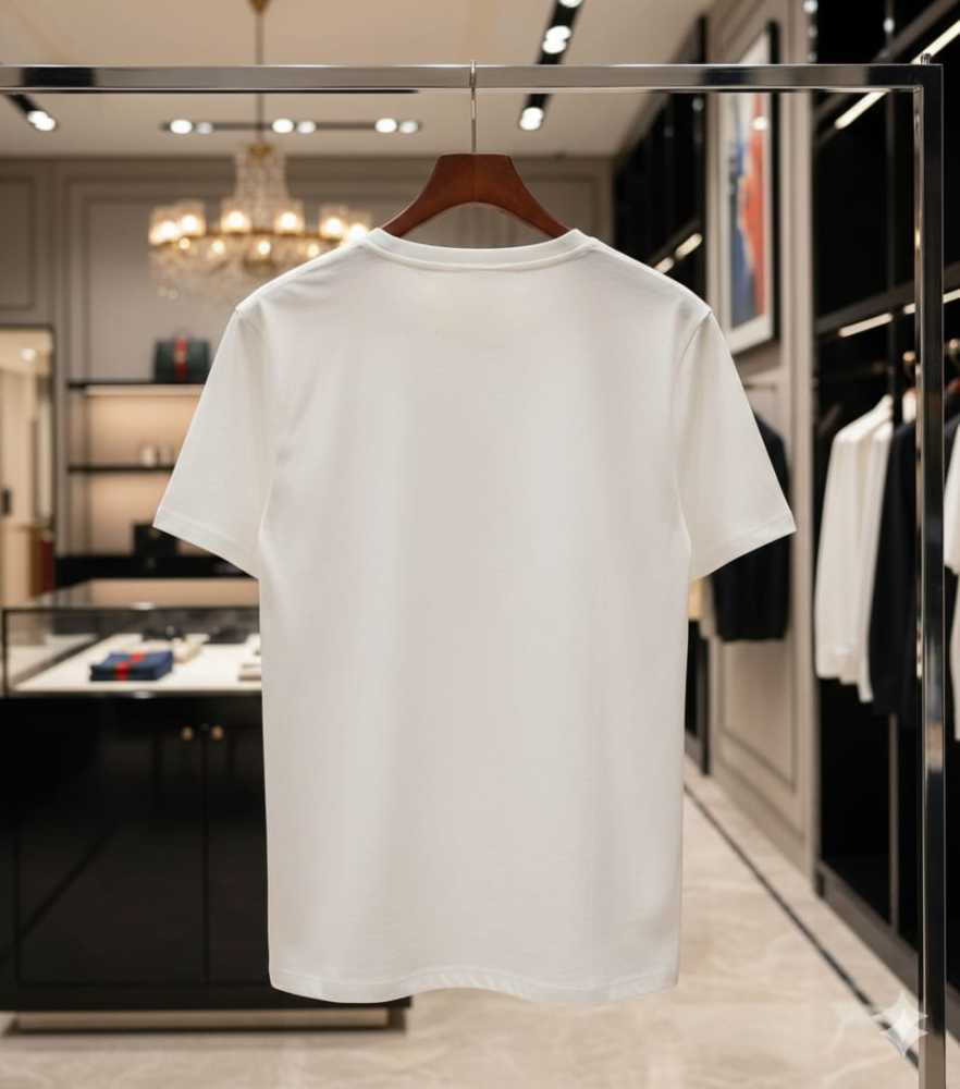 Gucci White Premium Quality T-shirt-2