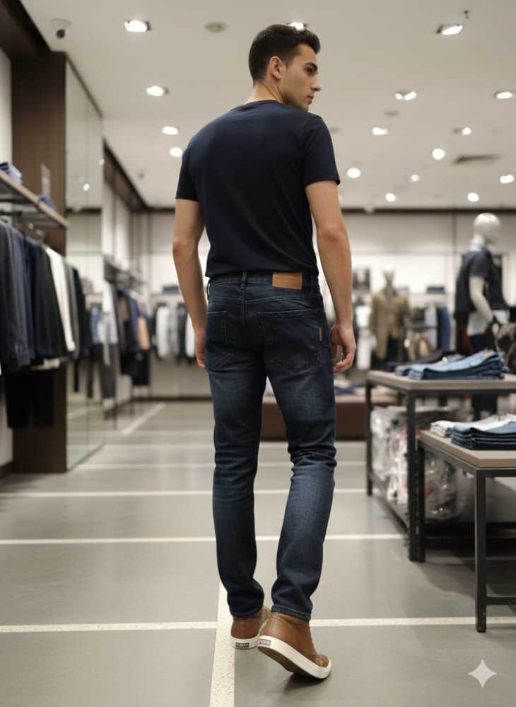 Armani Exchange Blue Premium Quality Jeans-3