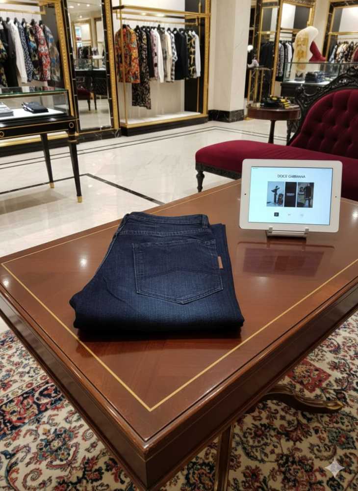 Armani Exchange Blue Premium Quality Jeans-4