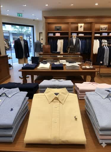 Ralph Lauren Yellow Premium Quality Cotton Shirt-thumb-4