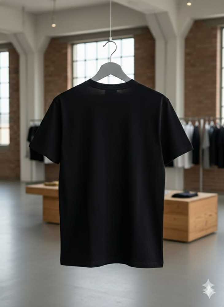 Amiri Black Premium Quality T-shirt-2