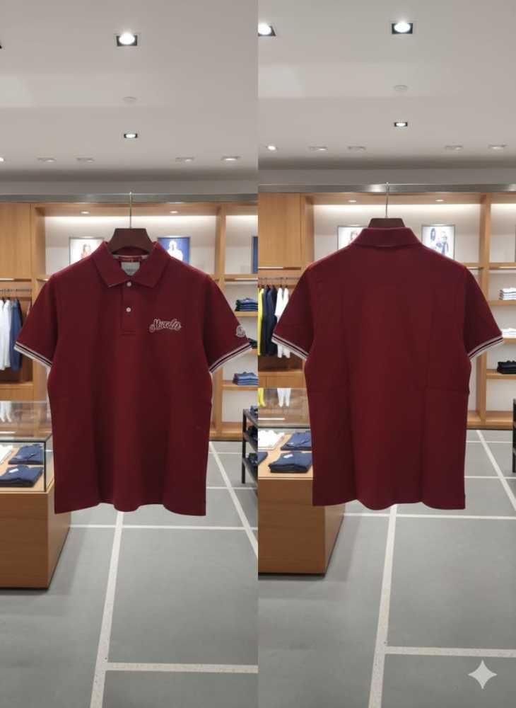 Moncler Wine Premium Quality T-shirt-2