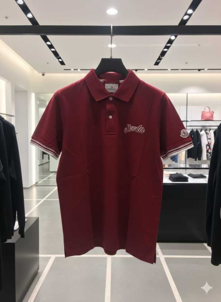 Moncler Wine Premium Quality T-shirt-3