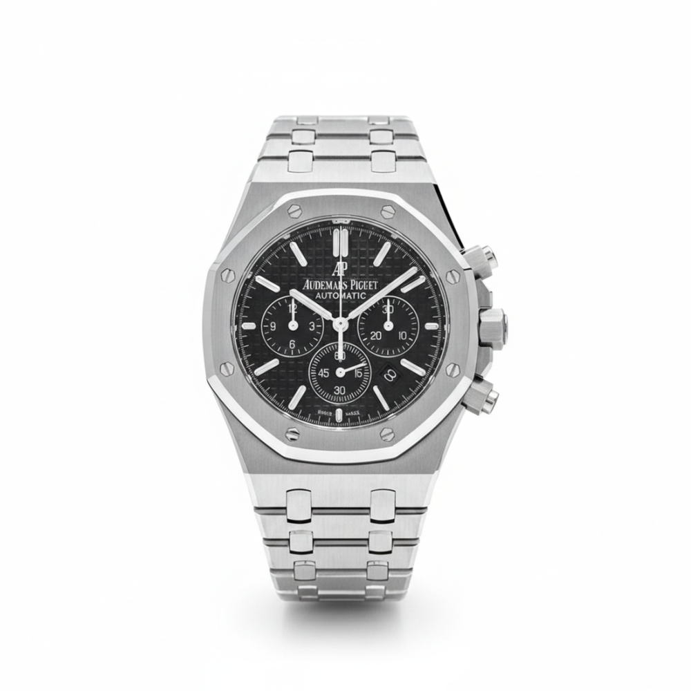 Audemars Piguet Royal Oak 26320ST.OO.1220ST.01 Chronograph Stainless Steel Black Dial Watch
