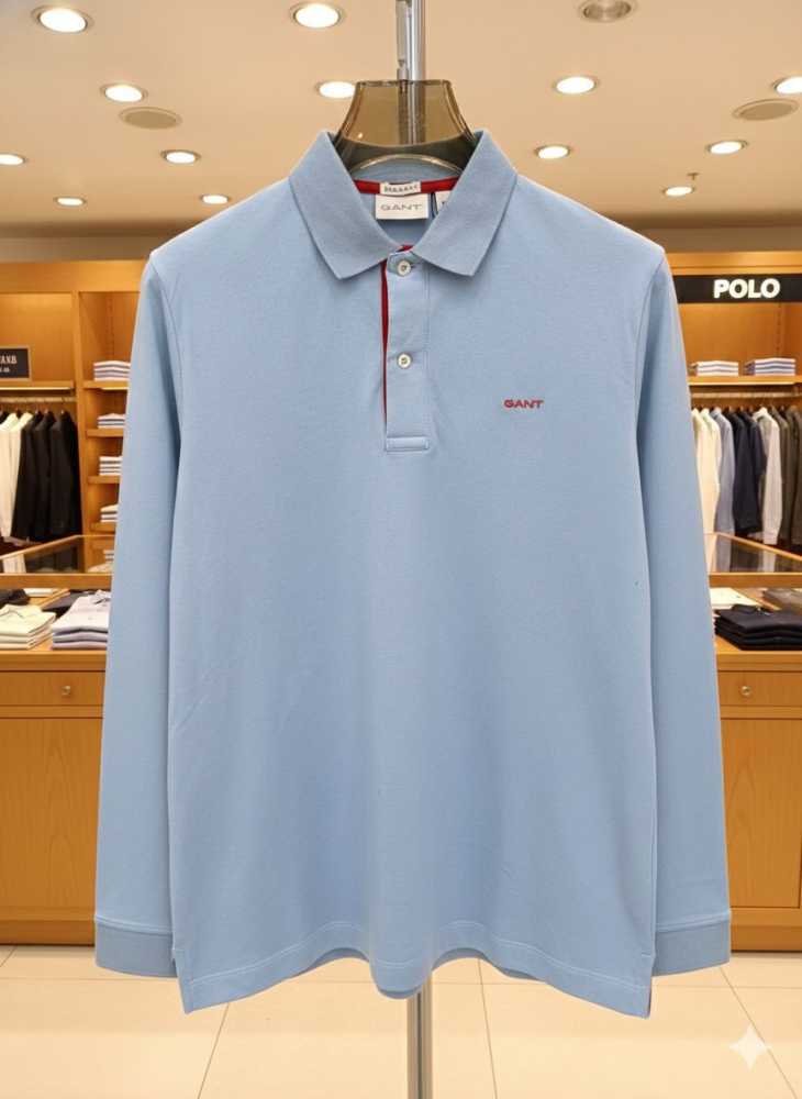 Gant Blue Premium Quality T-shirt-5