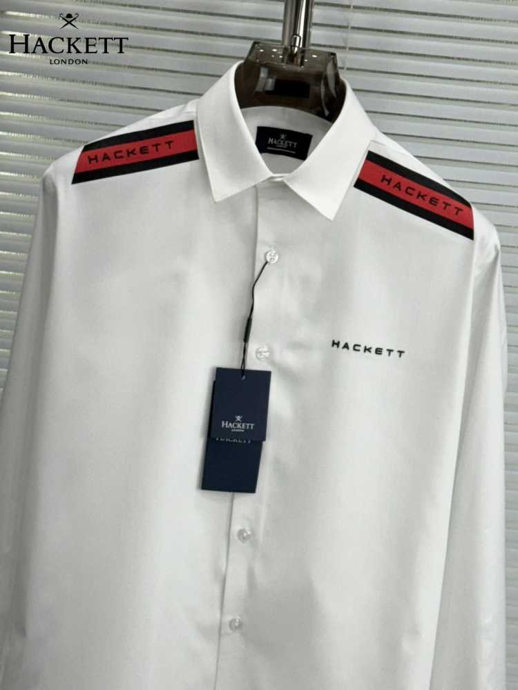 Hackett White Premium Quality Shirt-thumb-2