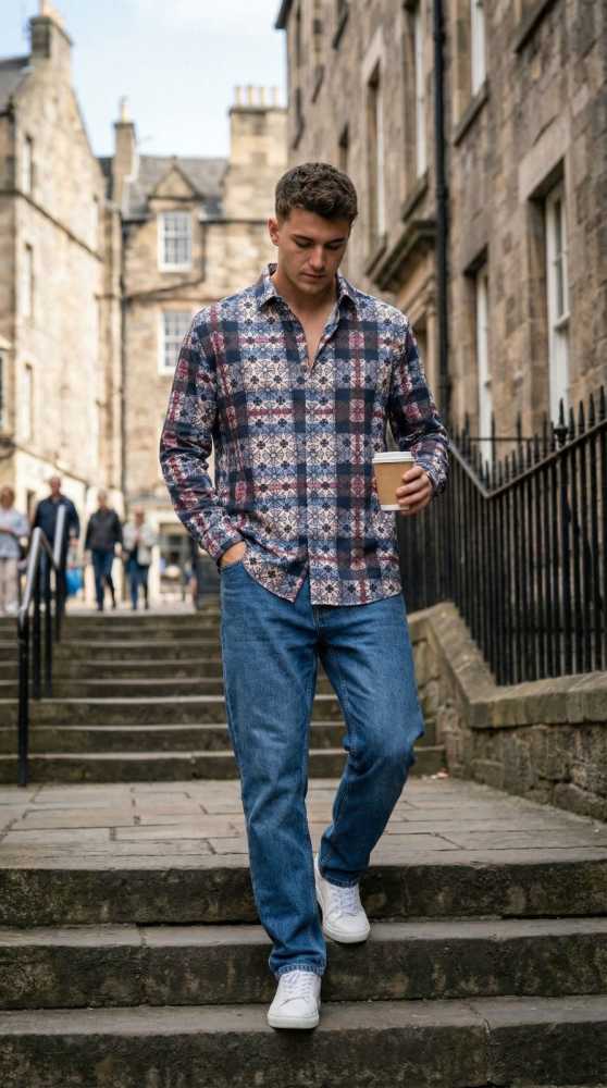 Chrome Hearts Printed Pink Premium Quality Shirt-thumb-1