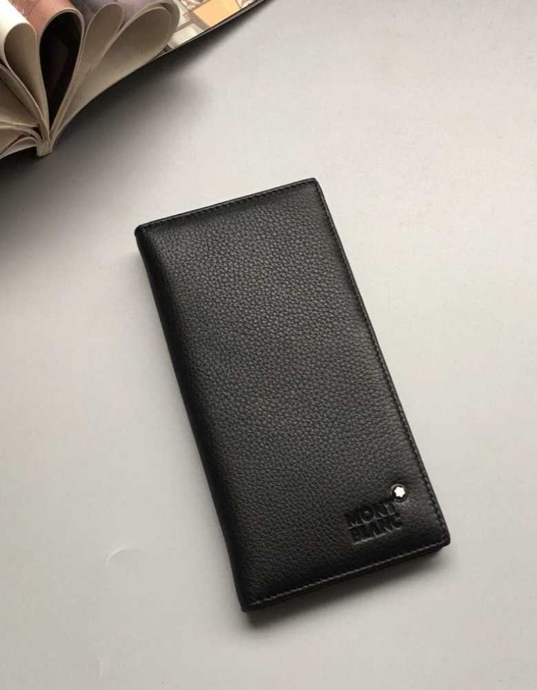 Mont Blanc Black Premium Long Wallet