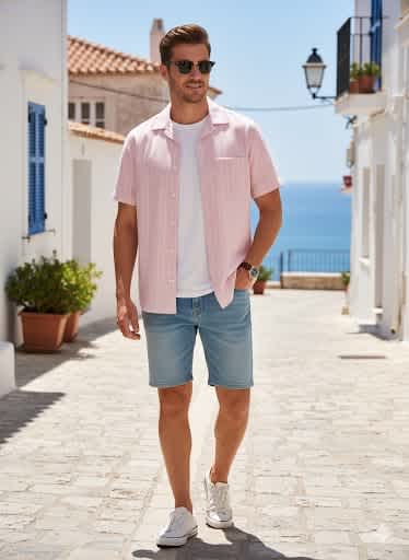 Brooks Brothers Pink Premium Cotton Shirt