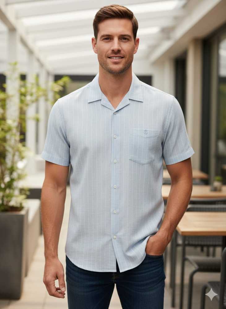 Brooks Brothers Blue Premium Cotton Shirt
