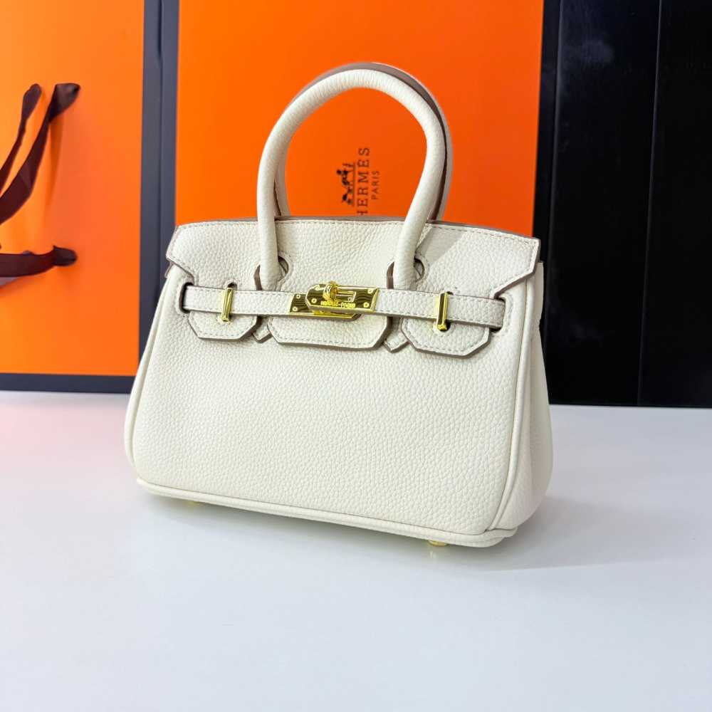 Hermes Birkin White Premium Quality Bag