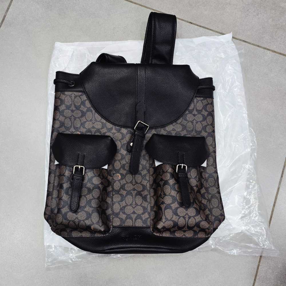 Coach Highend Brown Leather Backpack