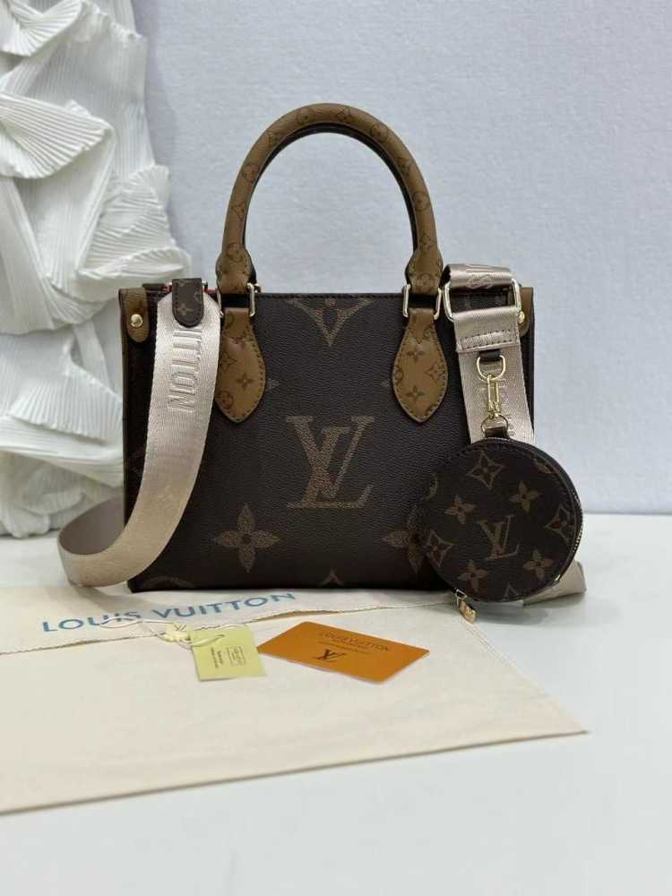 Louis Vuitton Brown Pocchette With Handbag