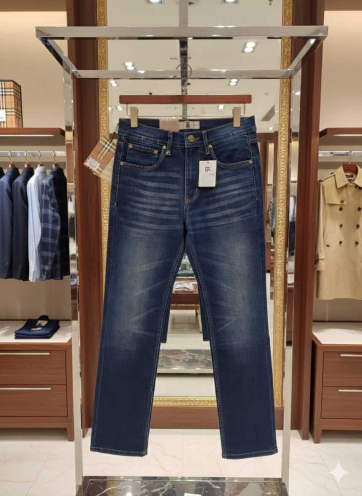 Burberry Blue Premium Denim Jeans-thumb-0