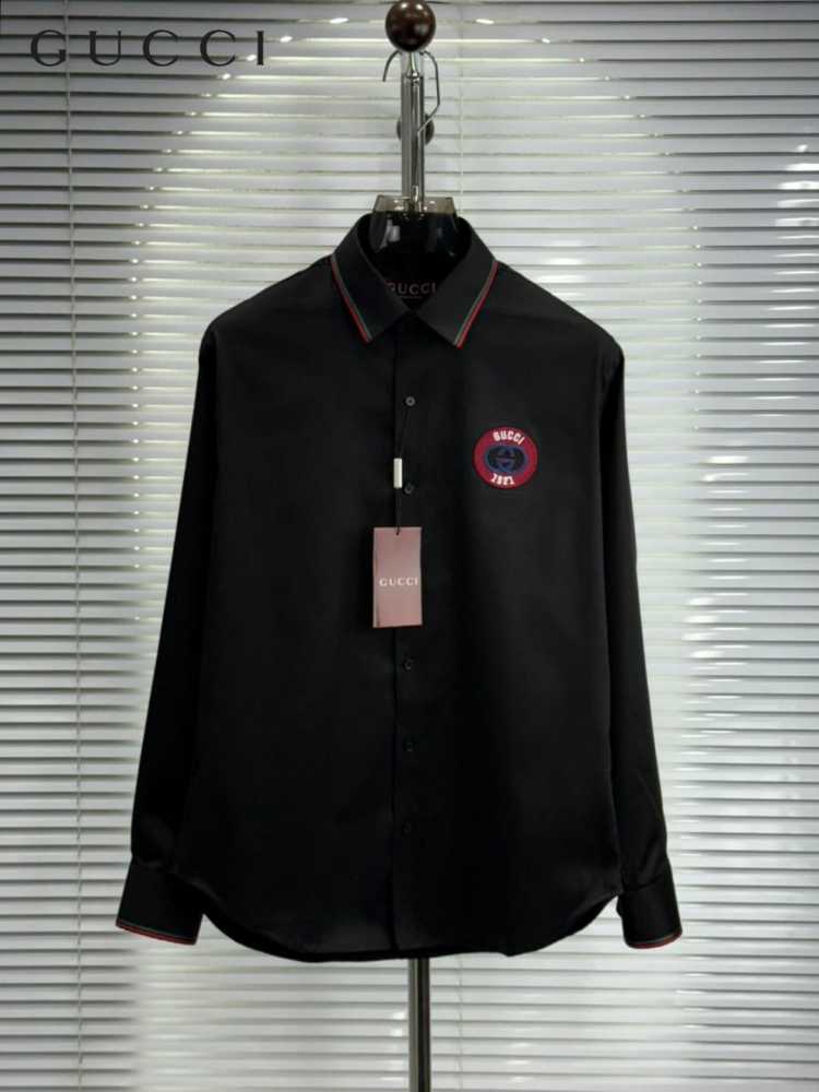 Gucci Black Premium Quality Cotton Shirt