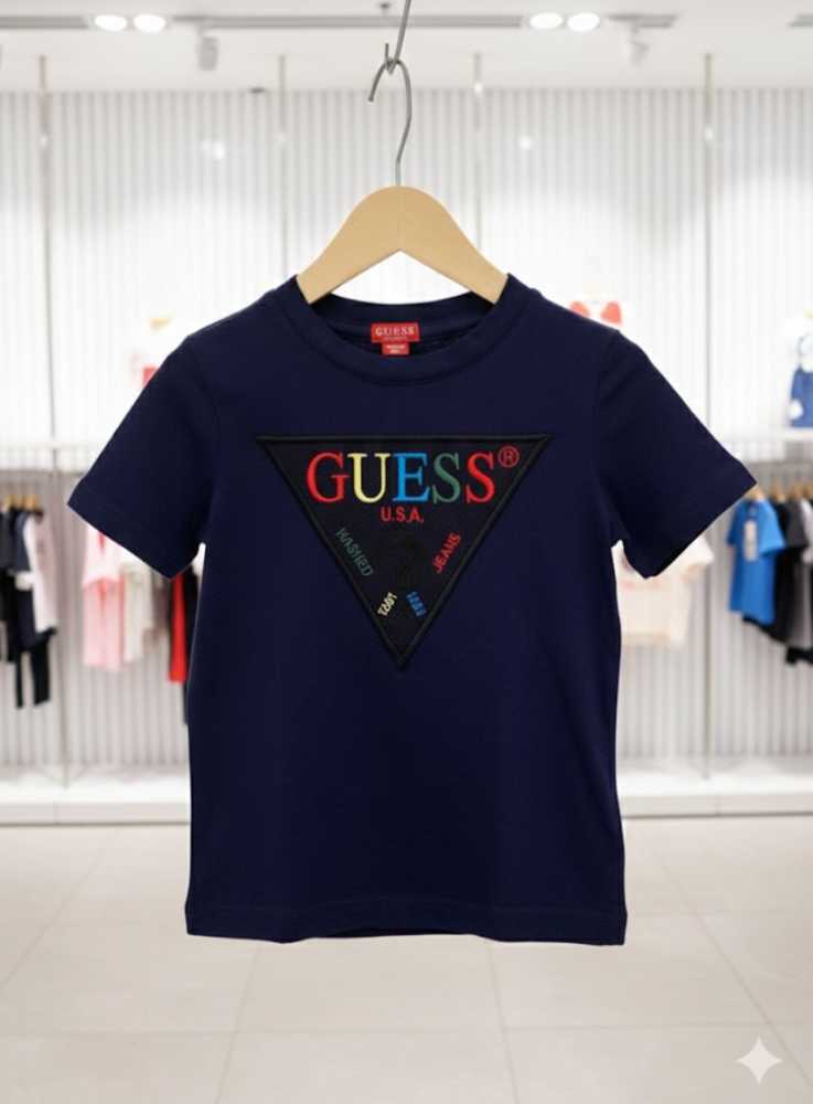 Guess Blue Kids Premium Quality T-shirt
