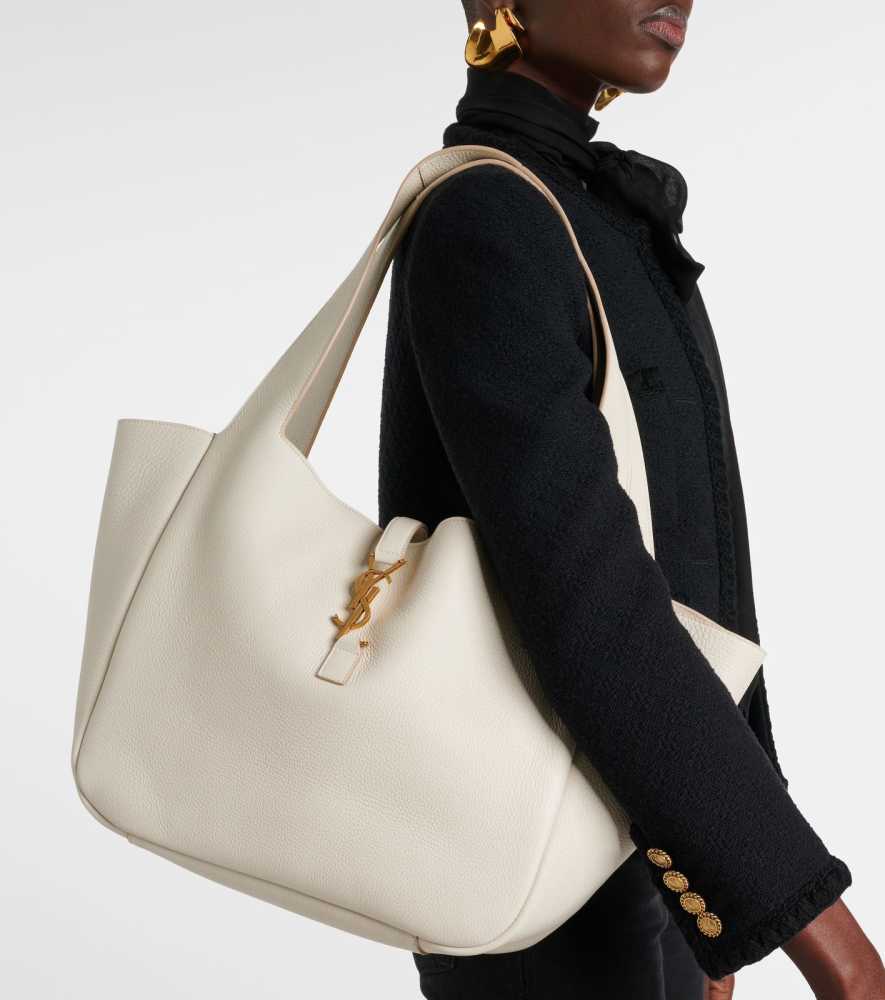 YSL White Premium Quality Bucket Bag