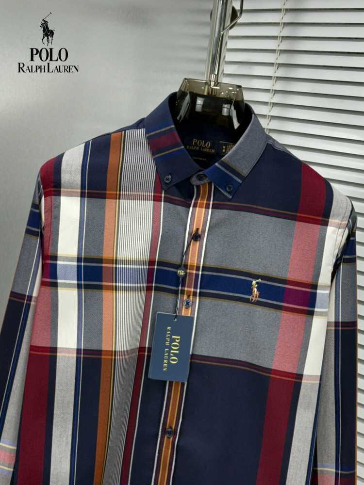 Ralph Lauren Blue Premium Quality Cotton Shirt-1