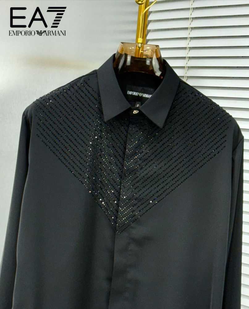 Emporio Armani Black Premium Quality Shirt-1