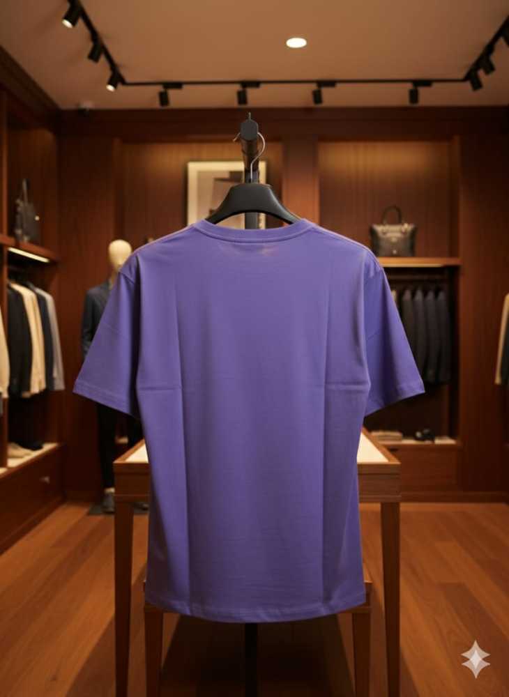 Armani Exchange Blue Premium Quality T-shirt-3