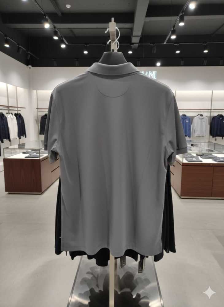 Armani Exchange Grey Premium Quality T-shirt-3