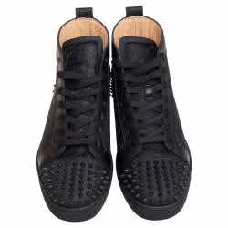 Christian Louboutin Junior leather Black Sneakers-thumb-4