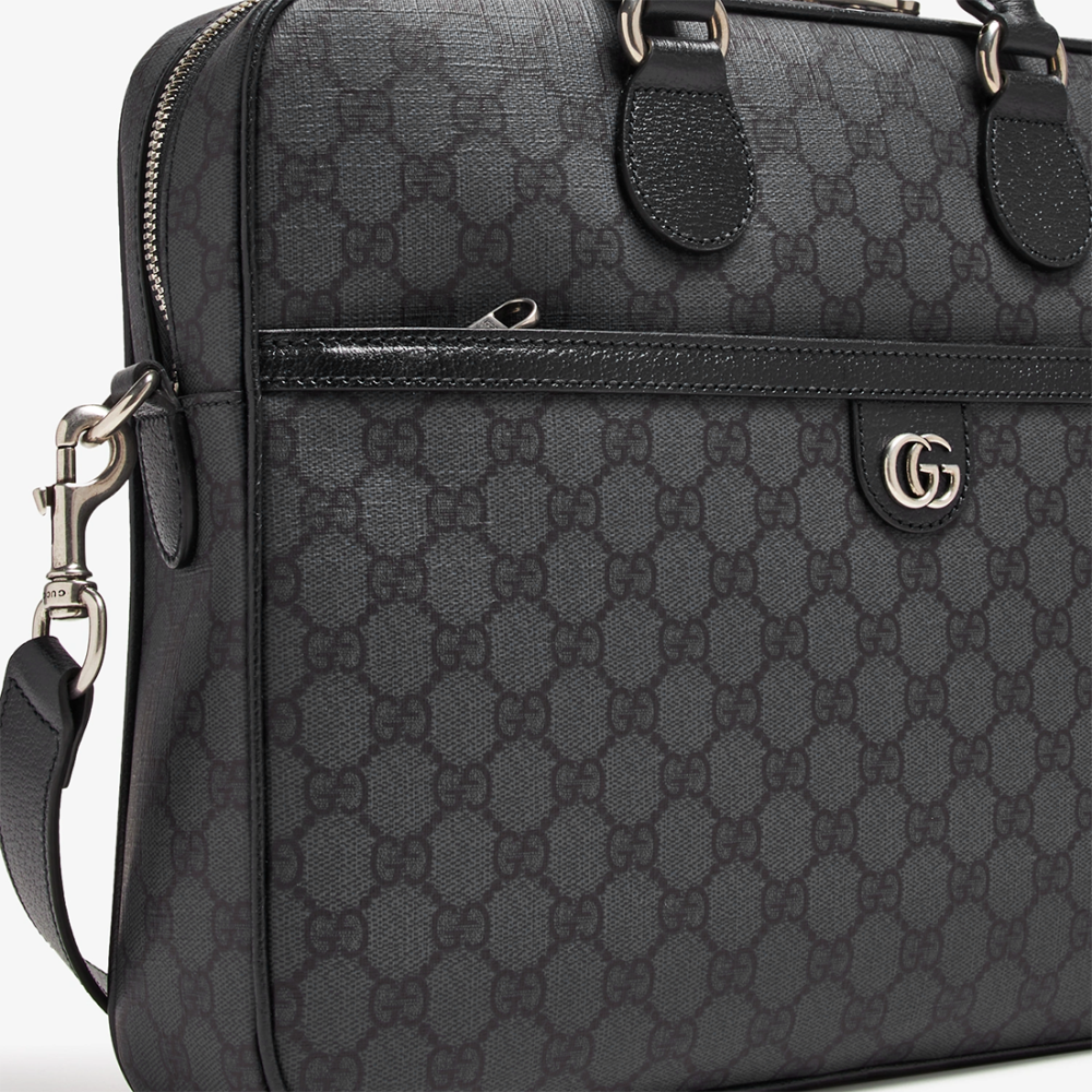 Gucci Black Ophidia Laptop Bag-2