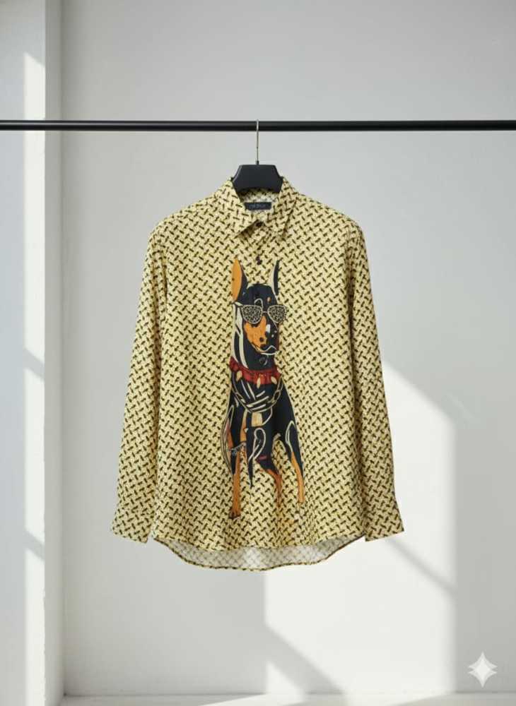 Burberry Brown Premium Quality Shirt-1