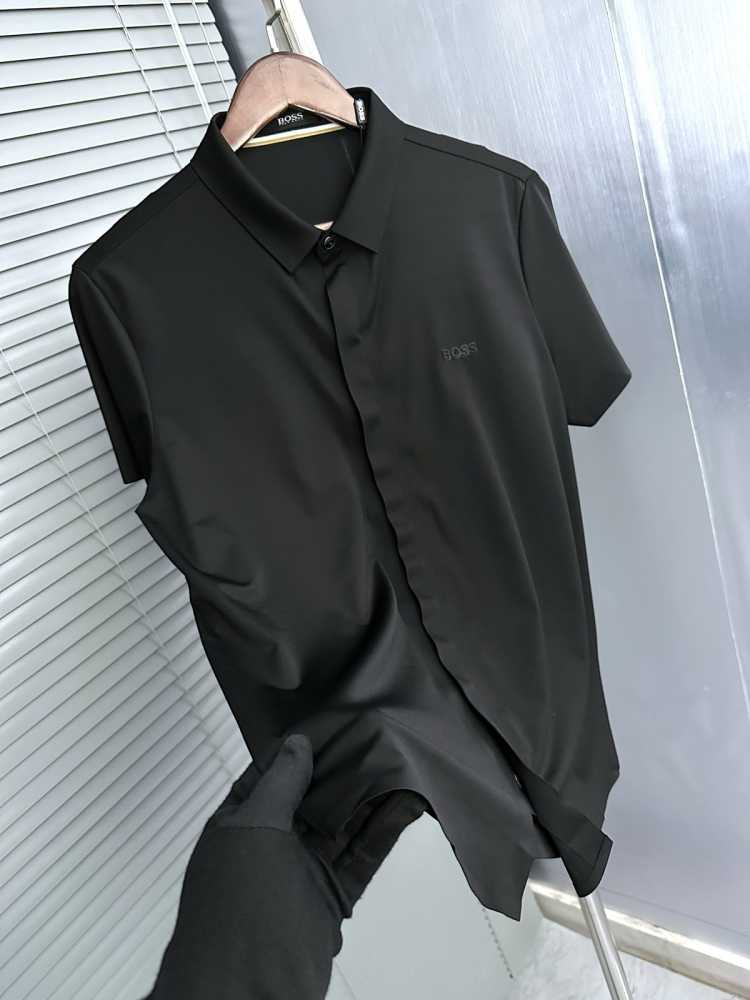 Hugo Boss Black Premium Quality Short Sleeve Shirt-thumb-1