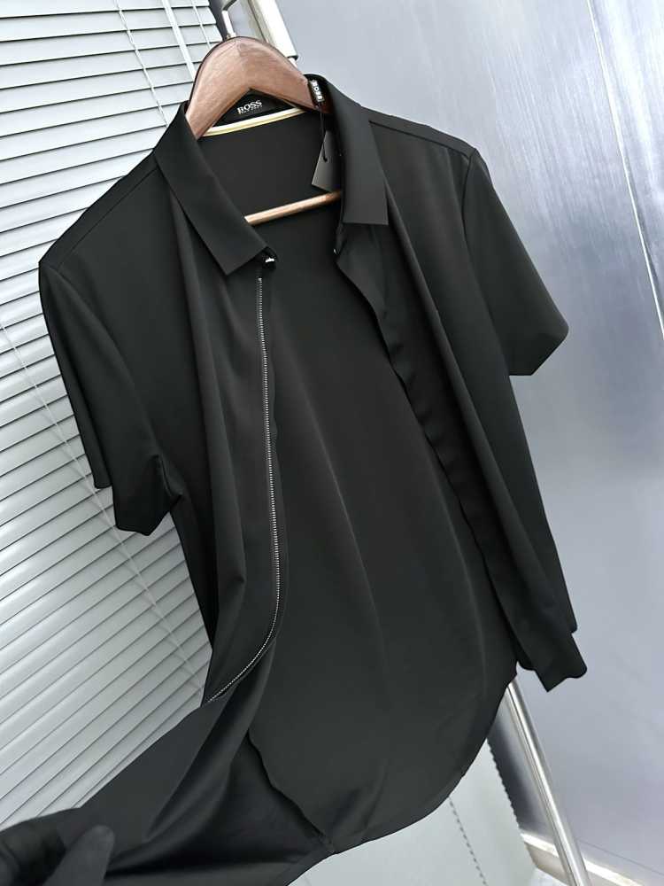 Hugo Boss Black Premium Quality Short Sleeve Shirt-thumb-2