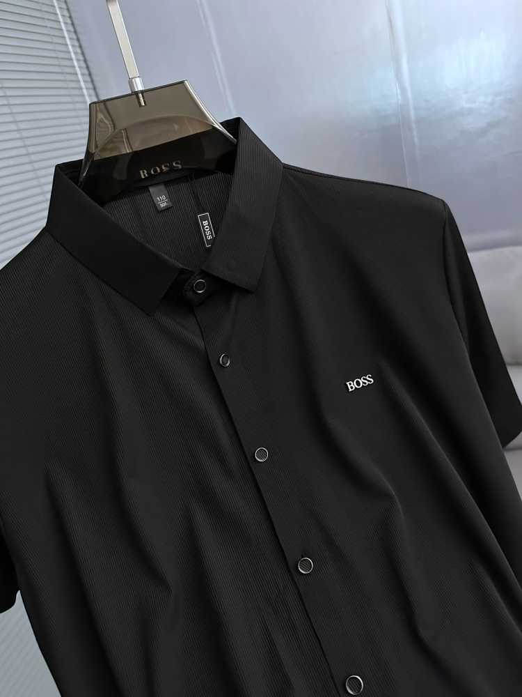 Hugo Boss Black Premium Quality Short Sleeve Shirt-thumb-2