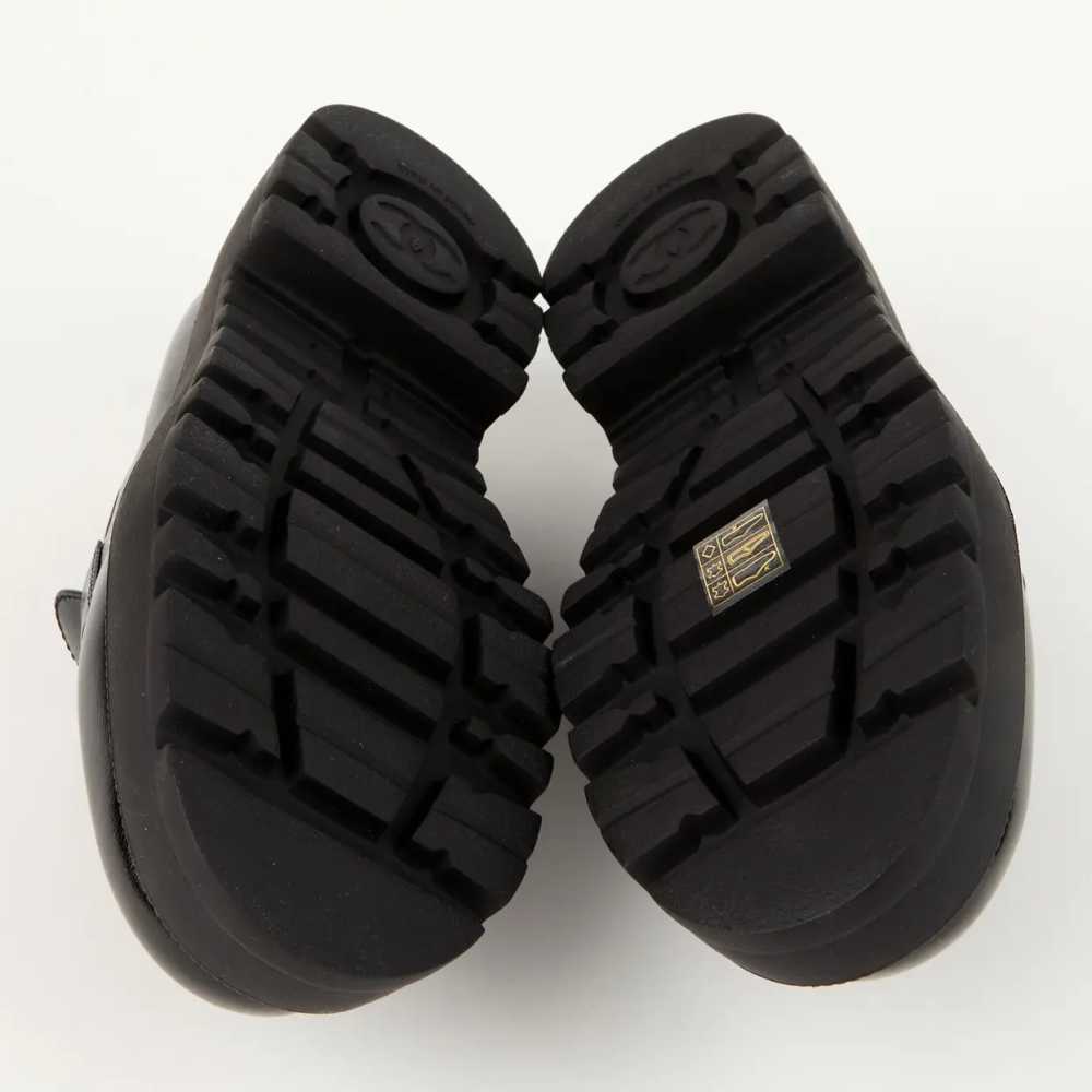 Chanel Black Winter Premium Korean Loafer-thumb-4