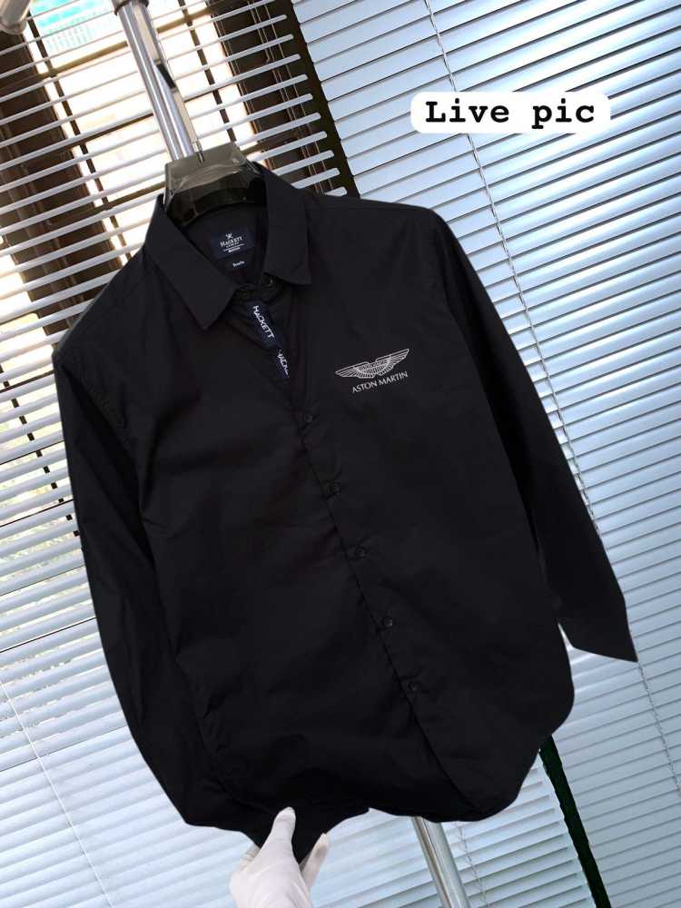 Hackett Black Premium Quality Shirt-2