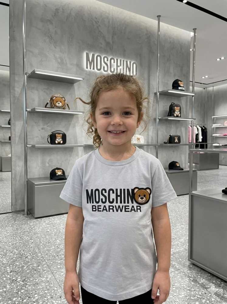 Moschino White Premium Quality Kids T-shirt