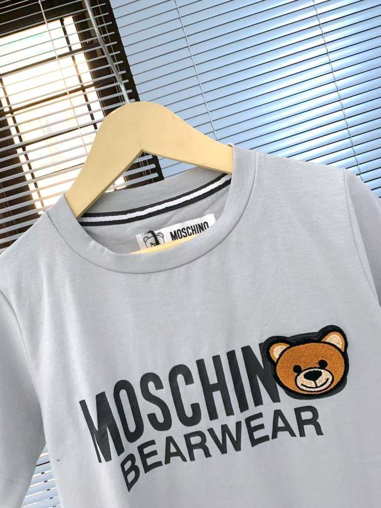 Moschino White Premium Quality Kids T-shirt-2