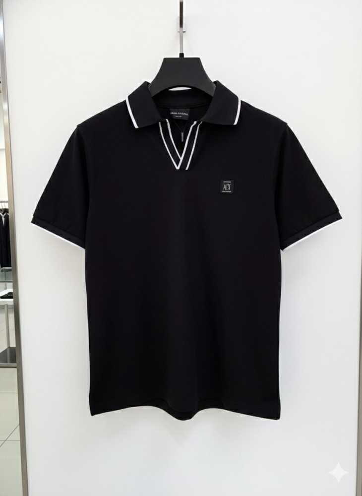 Armani Exchange Black Premium Quality T-Shirt-1