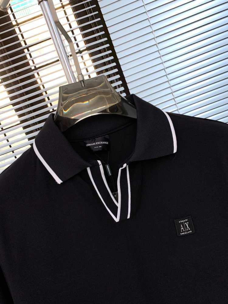 Armani Exchange Black Premium Quality T-Shirt-2