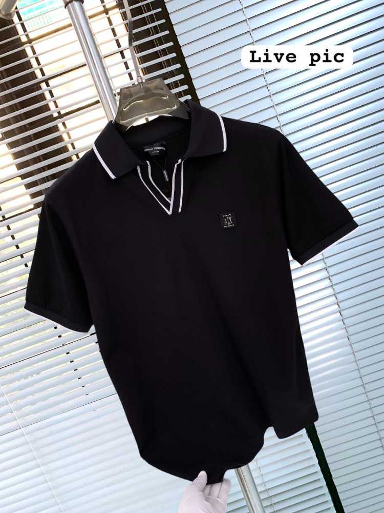 Armani Exchange Black Premium Quality T-Shirt-3