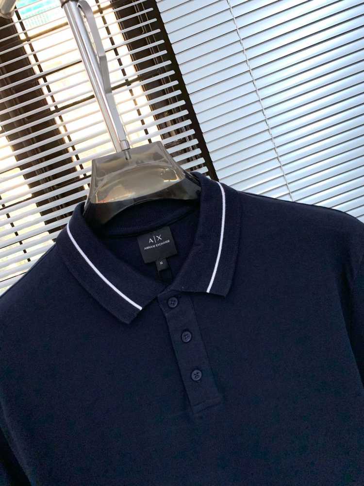 Armani Exchange Blue Premium Quality T-Shirt-1