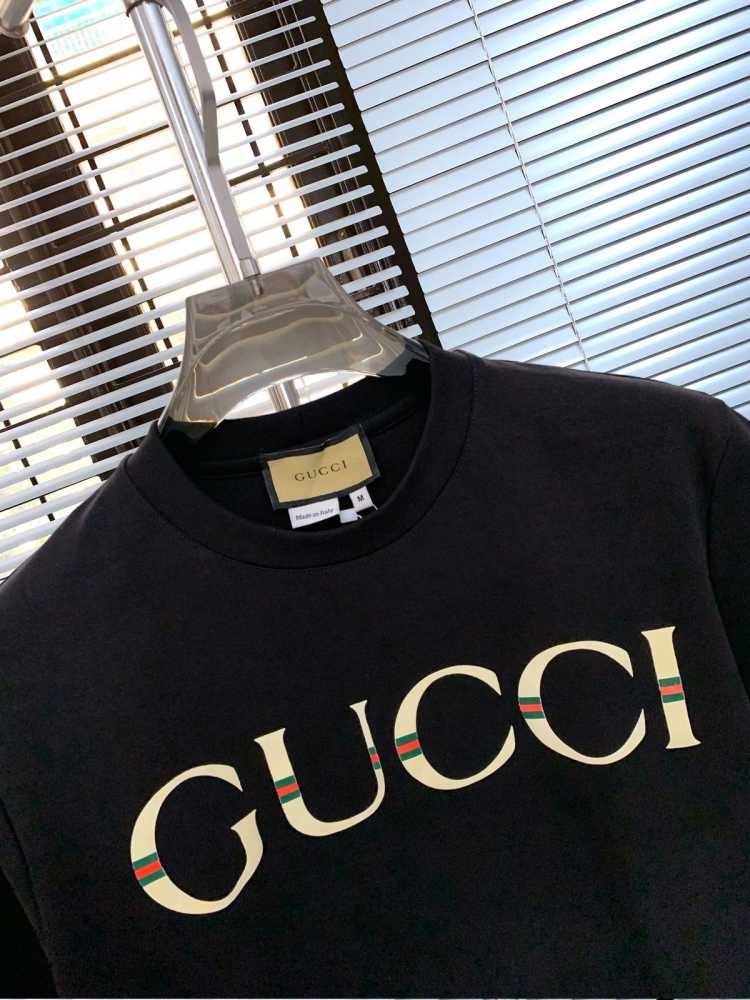 Gucci Black Premium Quality Polo T-shirt-3