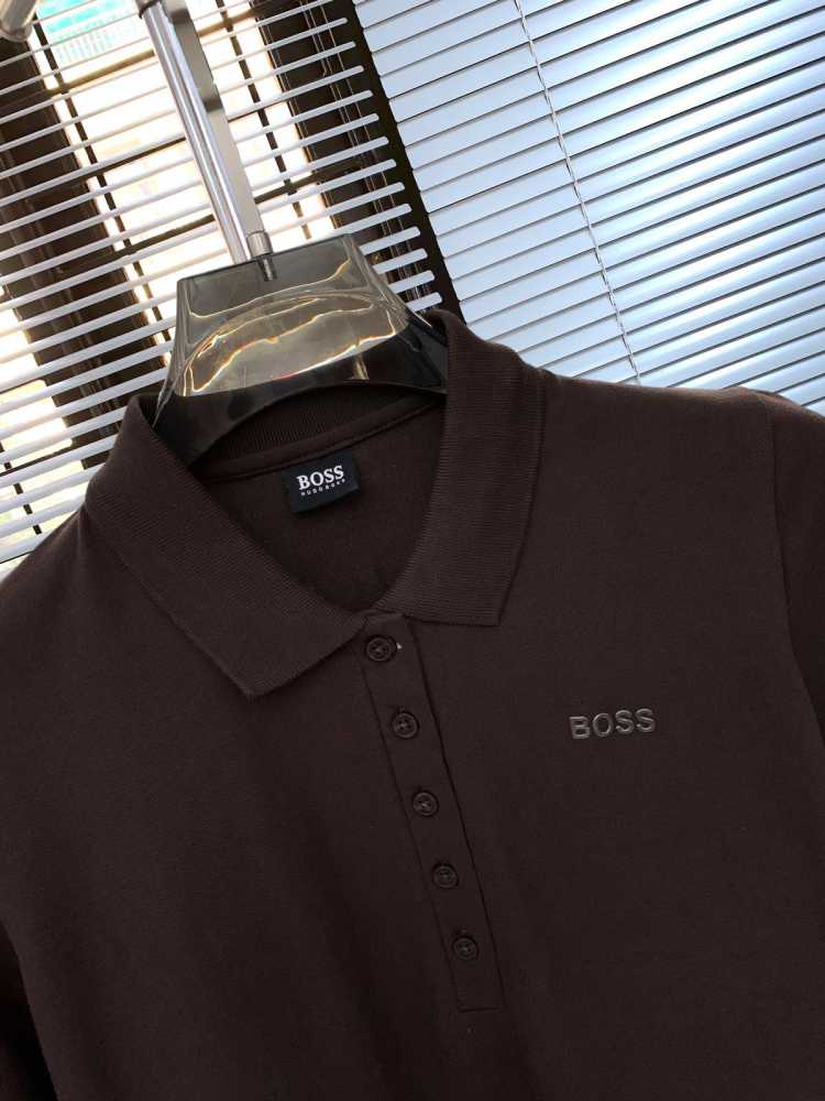 BOSS Dark Brown Premium Quality Women T-shirt-thumb-1