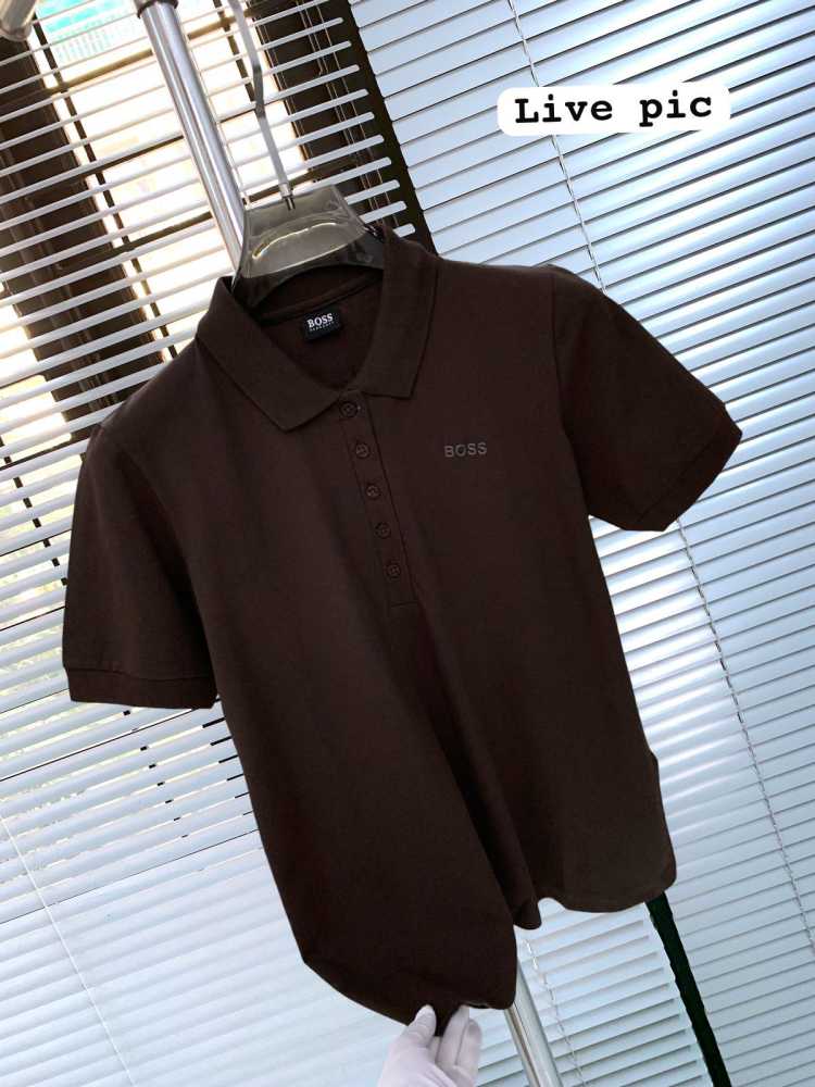 BOSS Dark Brown Premium Quality Women T-shirt