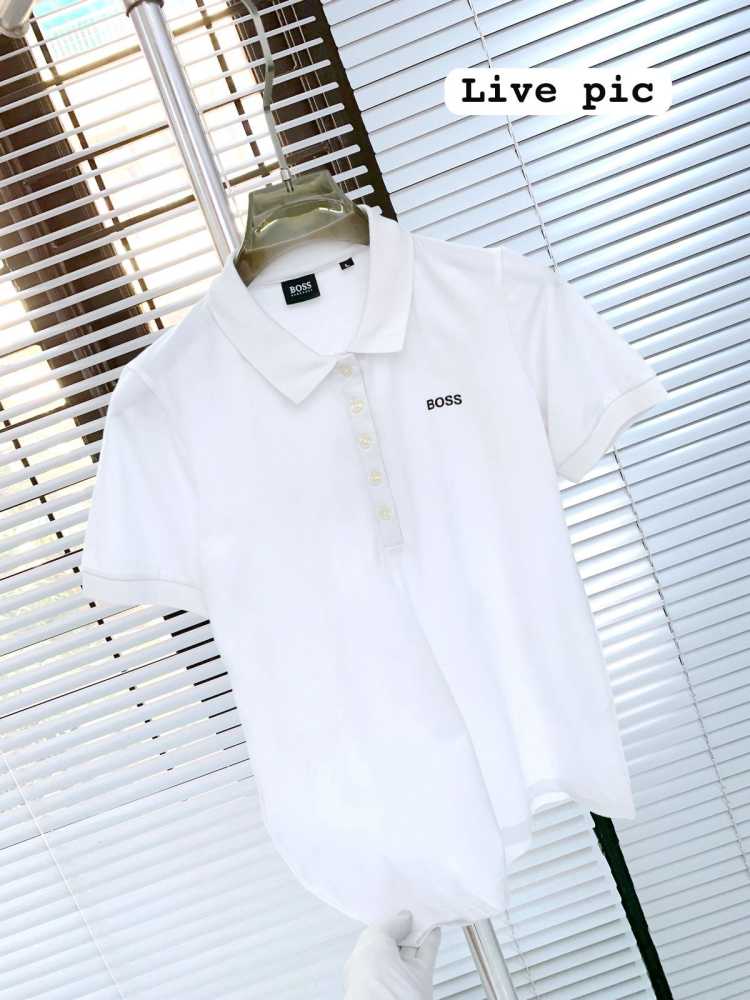 BOSS White Premium Quality Women T-shirt-2
