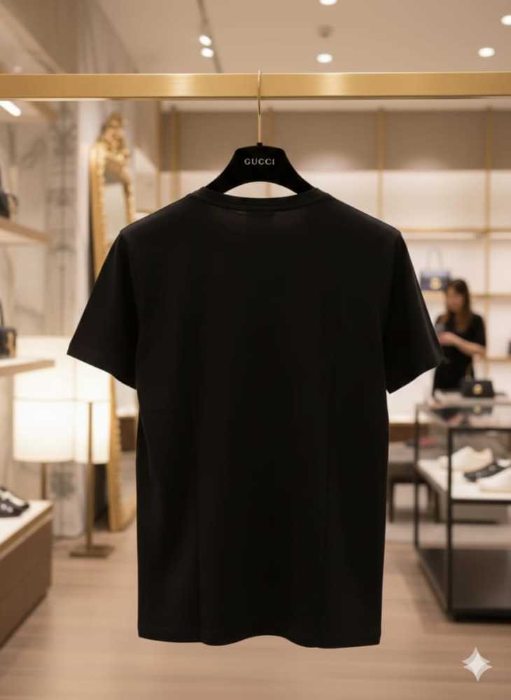 Gucci Black Premium Quality T-shirt-thumb-2